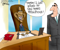 OBAMA'S RESOLUTIONS  by Gary McCoy