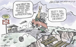 INFRASTRUCTURE  by Mike Keefe