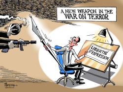 NEW WEAPON IN WAR ON TERROR by Paresh Nath