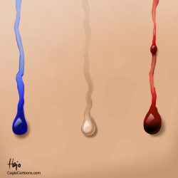 INK, TEARS AND BLOOD by Hajo de Reijger