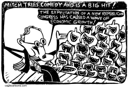 COMEDIAN MITCH MCCONNELL by Randall Enos