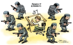 FREEDOM OF EXPRESSION  by Daryl Cagle
