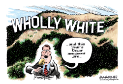 OSCAR NOMINEES LACK DIVERSITY  by Jimmy Margulies