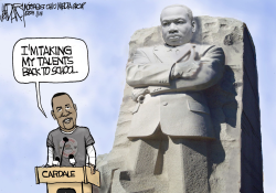 MLK AND CARDALE JONES by Jeff Darcy