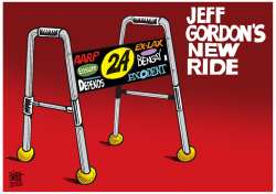 JEFF GORDON RETIRES,  by Randy Bish