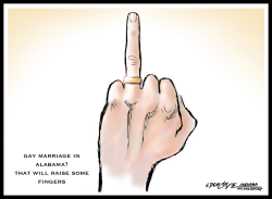 GAY MARRIAGE RING FINGER by J.D. Crowe