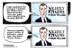 BRIAN WILLIAMS  by Jimmy Margulies