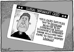 Illegal Immigrants by Bob Englehart