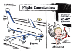 FLIGHT CANCELLATIONS COLOR by Jimmy Margulies