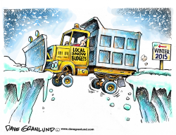 SNOW BUDGETS 2015 by Dave Granlund
