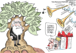 EVOLUTION AND DARWIN by Pat Bagley