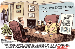 BRIAN WILLIAMS IMAGE  by Rick McKee