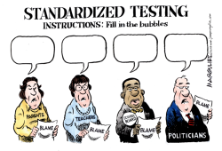 STANDARDIZED TESTING COLOR by Jimmy Margulies