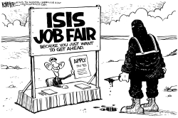 ISIS JOB FAIR by Rick McKee