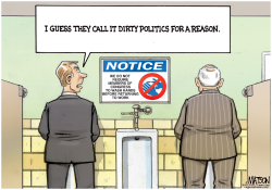MEMBERS OF CONGRESS HAVE NO NEED FOR HAND-WASHING REGULATIONS- by R.J. Matson