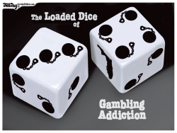 LOCAL FL  BALL AND CHAIN DICE   by Bill Day