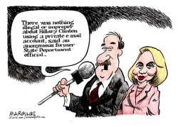 HILLARY'S E-MAILS COLOR by Jimmy Margulies