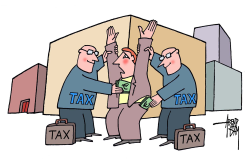 TAX AS ROBBERY by Arend Van Dam