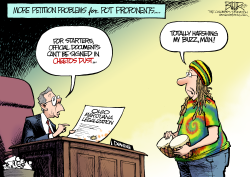 LOCAL OH - POT PROBLEMS  by Nate Beeler