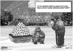 SELLING SNOWBALLS ON THE NATIONAL MALL by R.J. Matson