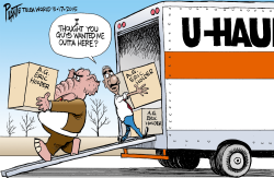 ERIC HOLDER MOVING by Bruce Plante