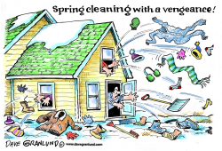 SPRING CLEANING by Dave Granlund