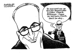 HARRY REID NAMES A SUCCESSOR by Jimmy Margulies