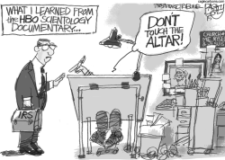 SCIENTOLOGY by Pat Bagley