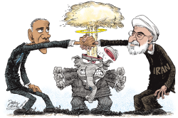IRAN DEAL AND REPUBLICANS  by Daryl Cagle