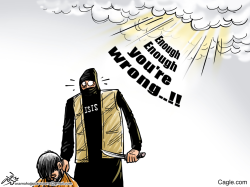 ISIS & GOD by Osama Hajjaj