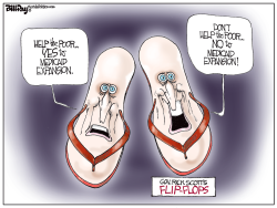 LOCAL FL  FLIP FLOPS  COLOR by Bill Day