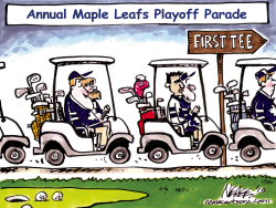 LEAFS PARADE by Steve Nease