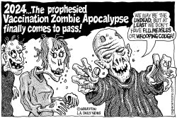 VACCINATION ZOMBIE APOCALYPSE by Wolverton