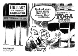 HILLARY FOR PRESIDENT by Jimmy Margulies