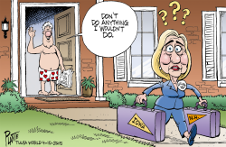 BILLS ADVICE TO HILLARY by Bruce Plante