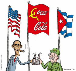 USA AND CUBA COLA by Osmani Simanca