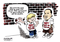 OPTING OUT OF STANDARDIZED TESTS COLOR by Jimmy Margulies