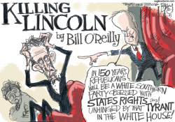 KILLING LINCOLN AGAIN  by Pat Bagley