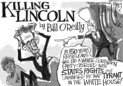 KILLING LINCOLN AGAIN by Pat Bagley