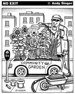 GARDEN CAR by Andy Singer