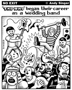 THE WHO STARTED AS WEDDING BAND by Andy Singer