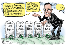 GARRY TRUDEAU AND CHARLIE HEBDO  by Daryl Cagle