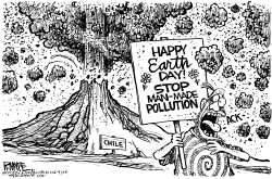 EARTH DAY 2015 by Rick McKee