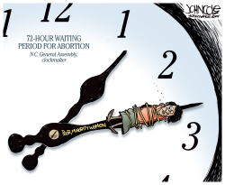 LOCAL NC  72-HOUR WAITING PERIOD FOR ABORTION  by John Cole
