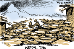 NEPAL by Milt Priggee