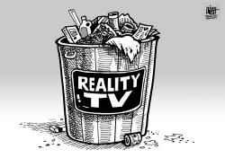 REALITY TV, B/W by Randy Bish