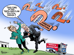 CLINTONS’ FOREIGN FUNDS  by Paresh Nath