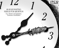 LOCAL TN  48-HOUR WAITING PERIOD FOR ABORTION BW by John Cole