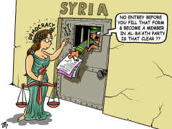 BAATH PARTY IN SYRIA by Emad Hajjaj