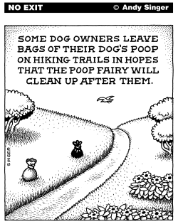 DOG POOP FAIRY by Andy Singer